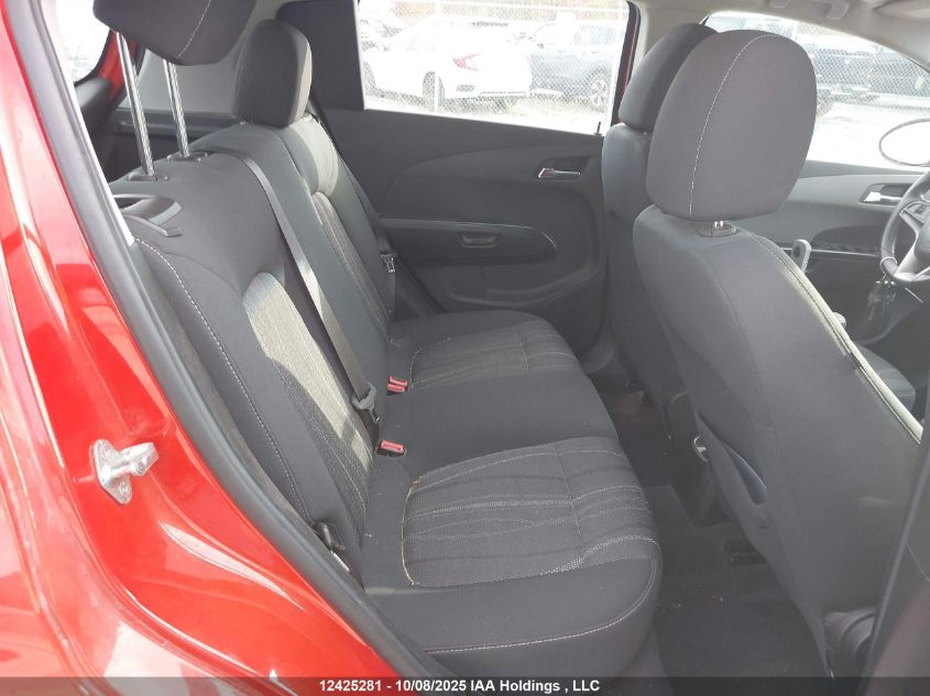 2012 Chevrolet Sonic Lt VIN: 1G1JC6EH8C4132037 Lot: 12425281