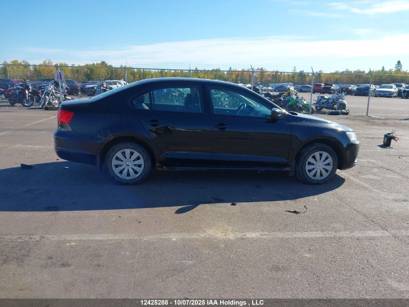 2013 Volkswagen Jetta S VIN: 3VW2K7AJ5DM438807 Lot: 12425288