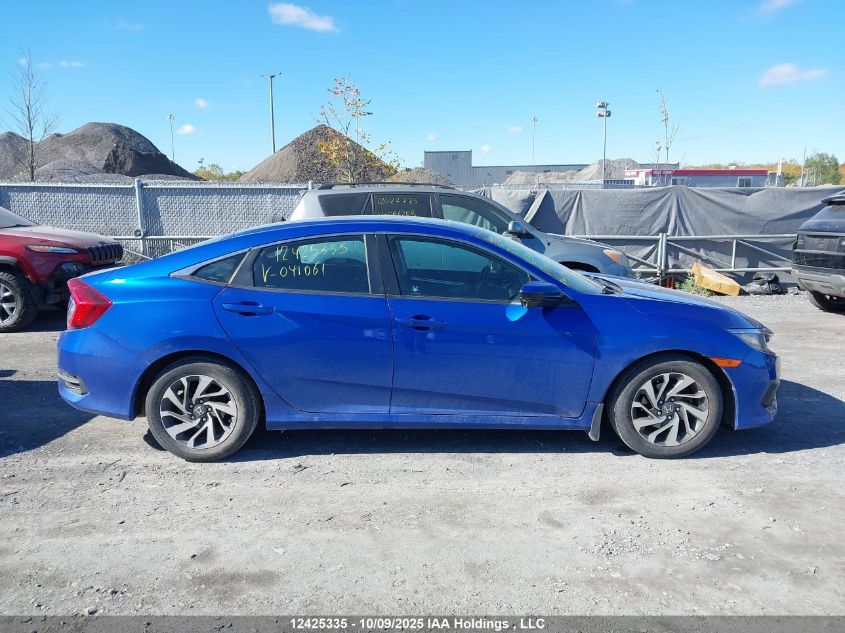 2016 Honda Civic VIN: 2HGFC2F72GH041061 Lot: 12425335