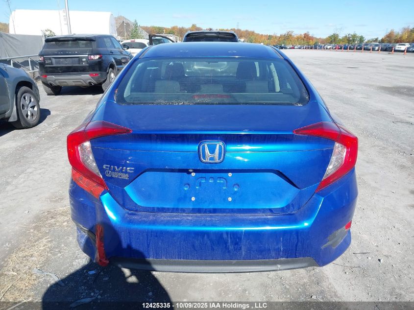 2016 Honda Civic VIN: 2HGFC2F72GH041061 Lot: 12425335