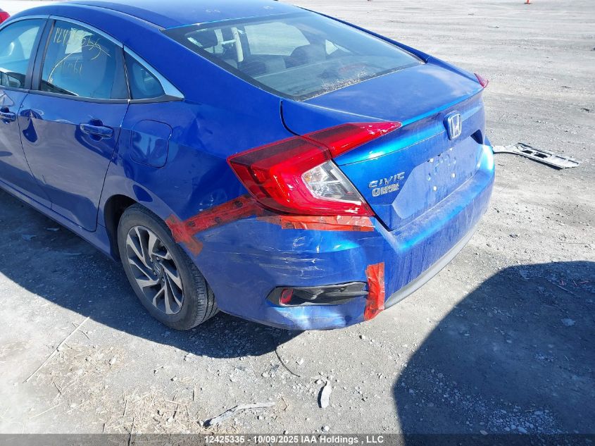 2016 Honda Civic VIN: 2HGFC2F72GH041061 Lot: 12425335