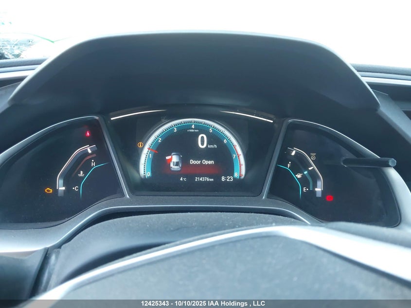 2018 Honda Civic Ex-T VIN: 2HGFC3A38JH450232 Lot: 12425343