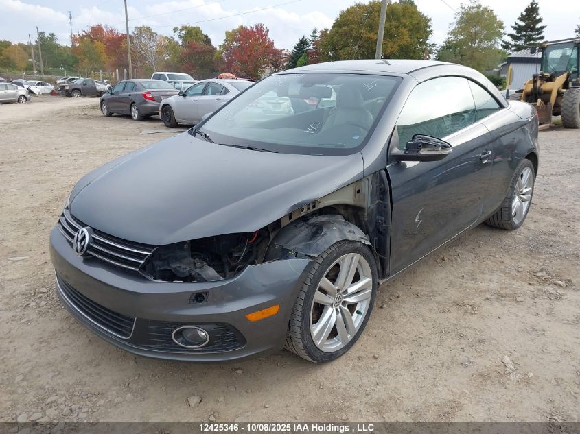 2014 Volkswagen Eos Highline VIN: WVWHD8AH0EV000181 Lot: 12425346