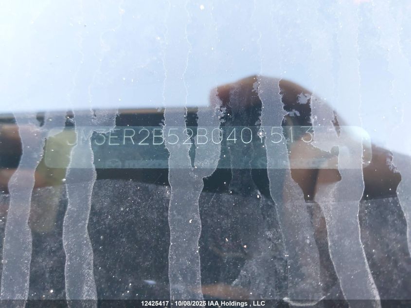 2011 Mazda Cx-7 VIN: JM3ER2B52B0401513 Lot: 12425417