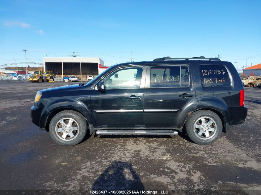 2011 Honda Pilot VIN: 5FNYF4H98BB501136 Lot: 12425437
