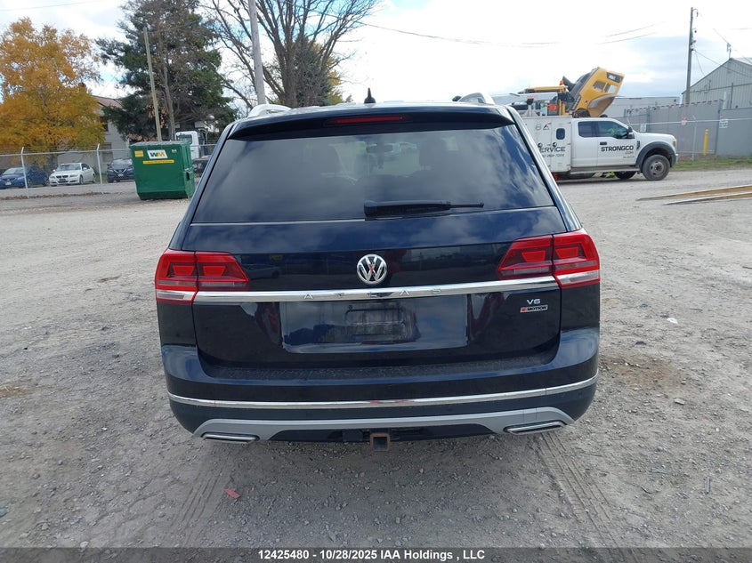 2018 Volkswagen Atlas 3.6 Fsi Highline VIN: 1V2MR2CA9JC565191 Lot: 12425480