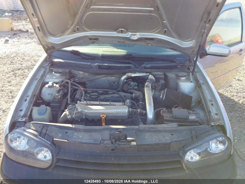 2003 Volkswagen Gti 1.8T VIN: 9BWDE61J934044627 Lot: 12425493