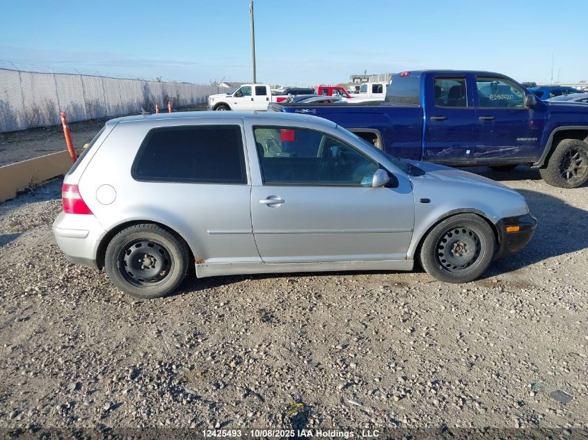 2003 Volkswagen Gti 1.8T VIN: 9BWDE61J934044627 Lot: 12425493