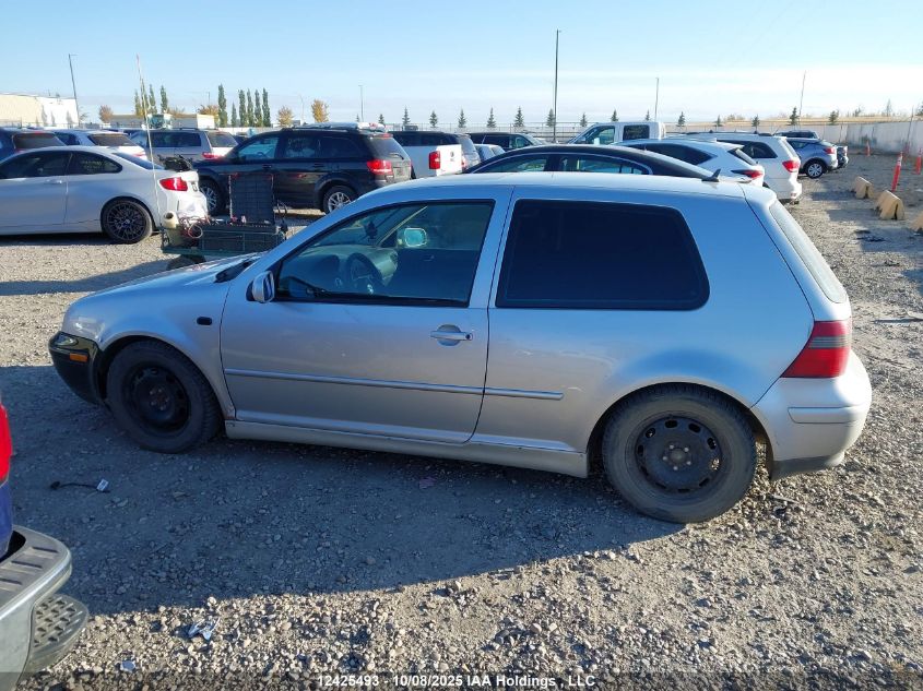 2003 Volkswagen Gti 1.8T VIN: 9BWDE61J934044627 Lot: 12425493