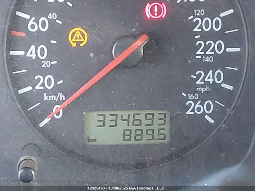 2003 Volkswagen Gti 1.8T VIN: 9BWDE61J934044627 Lot: 12425493