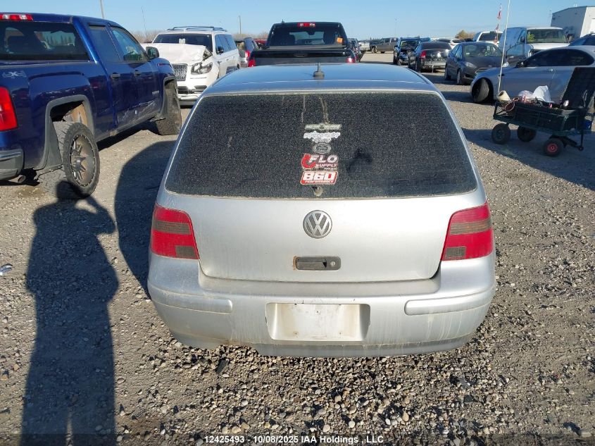 2003 Volkswagen Gti 1.8T VIN: 9BWDE61J934044627 Lot: 12425493