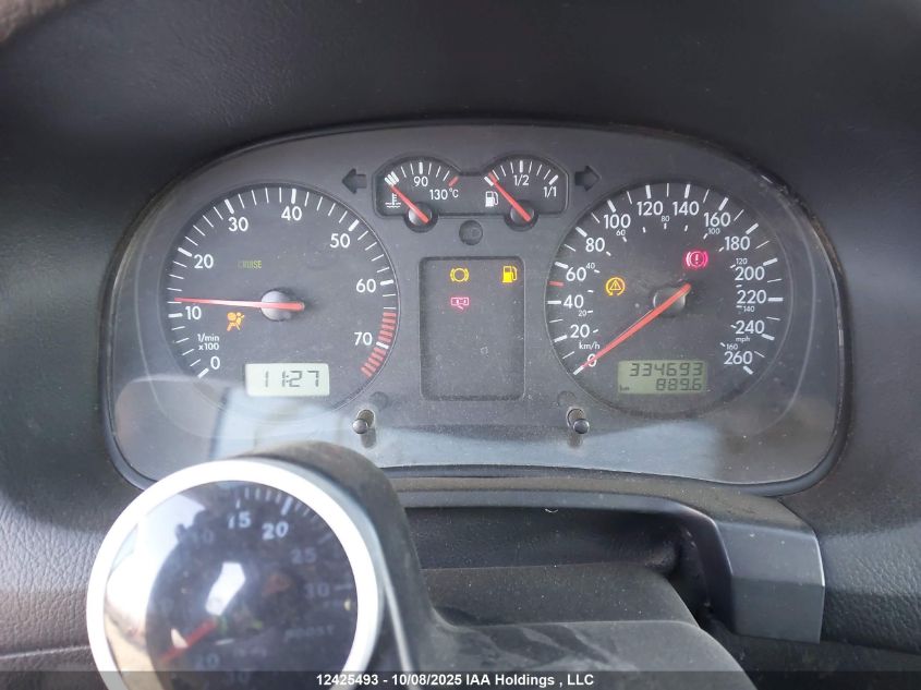 2003 Volkswagen Gti 1.8T VIN: 9BWDE61J934044627 Lot: 12425493