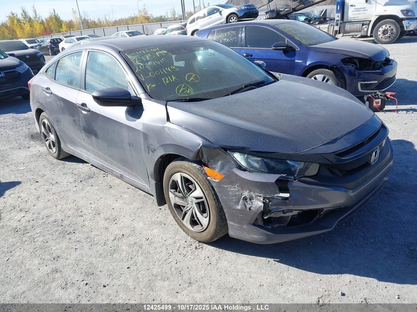 2HGFC2F52LH001149 2020 Honda Civic Sedan auction photo 1