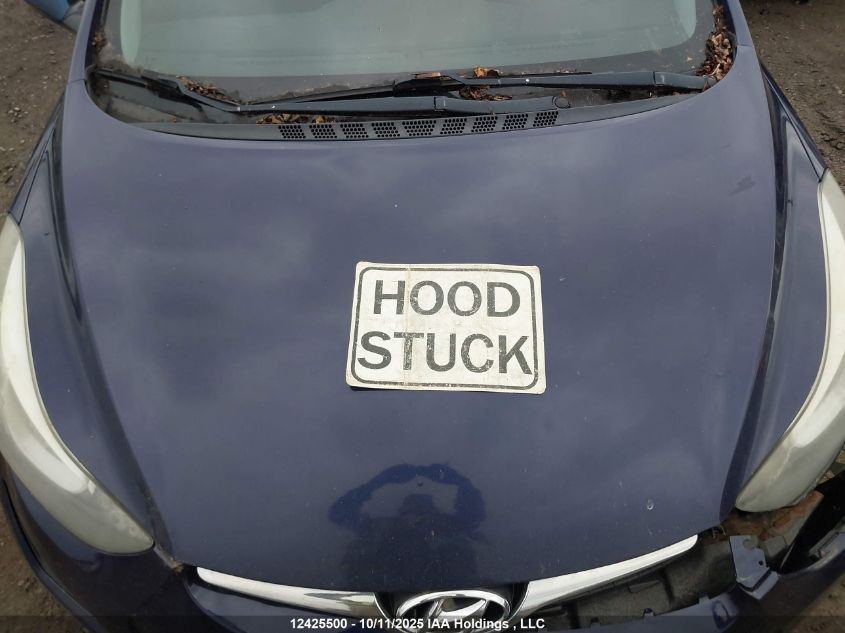 2014 Hyundai Elantra Gl VIN: 5NPDH4AE9EH487351 Lot: 12425500