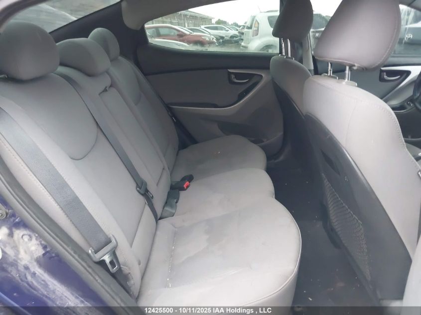 2014 Hyundai Elantra Gl VIN: 5NPDH4AE9EH487351 Lot: 12425500