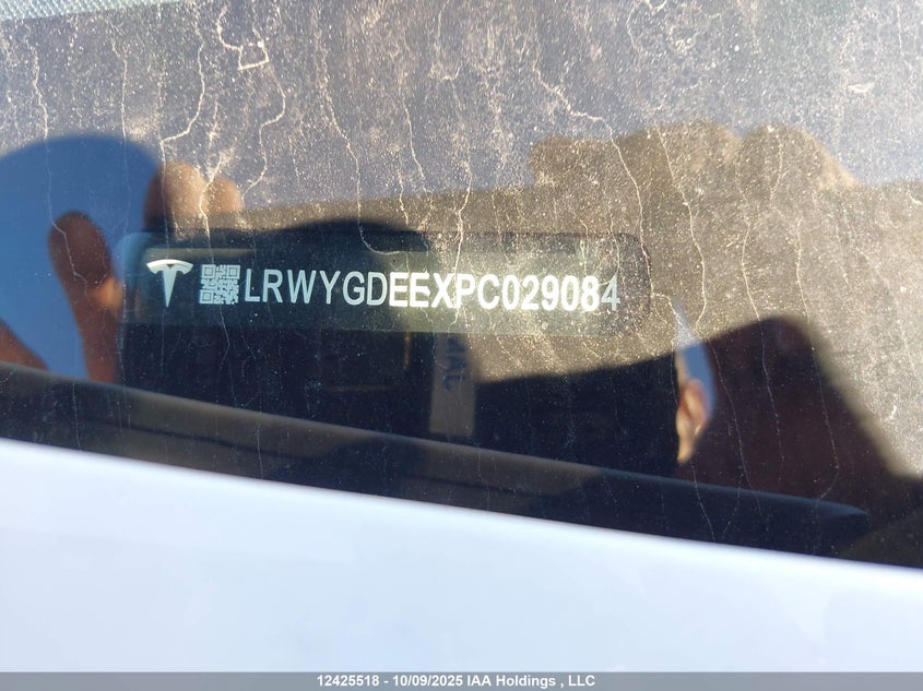 2023 Tesla Model Y Long Range VIN: LRWYGDEEXPC029084 Lot: 12425518