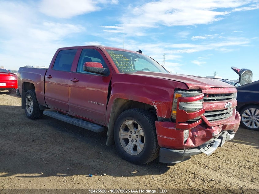 3GCUKREC9JG160524 2018 Chevrolet Silverado K1500 Lt auction photo 1