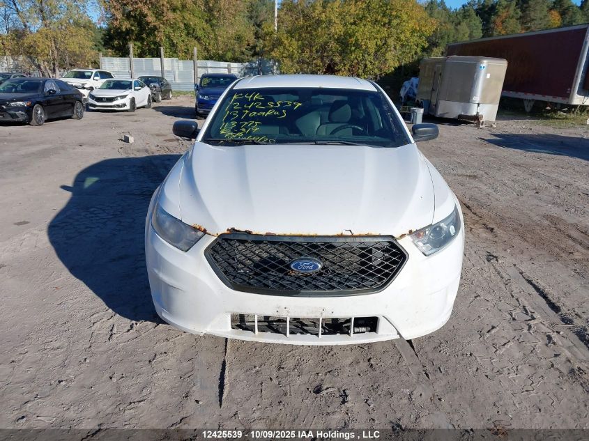 2013 Ford Taurus Police Interceptor VIN: 1FAHP2M81DG113775 Lot: 12425539