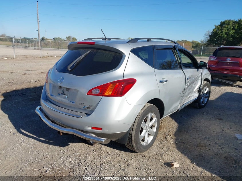 JN8AZ18W69W138357 2009 NISSAN MURANO photo no. 4