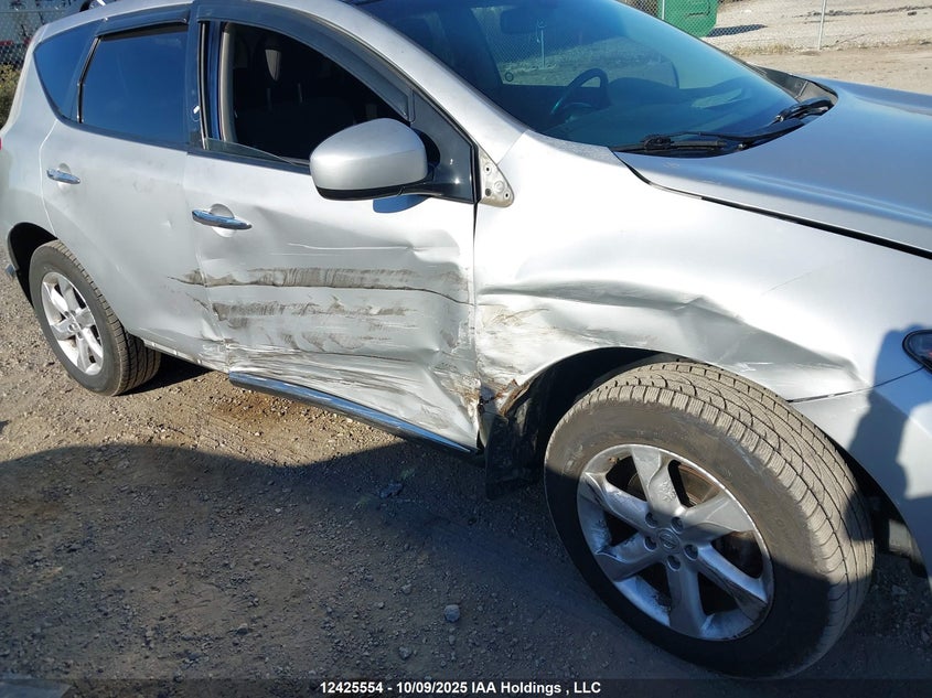 2009 Nissan Murano S/Sl/Le VIN: JN8AZ18W69W138357 Lot: 12425554