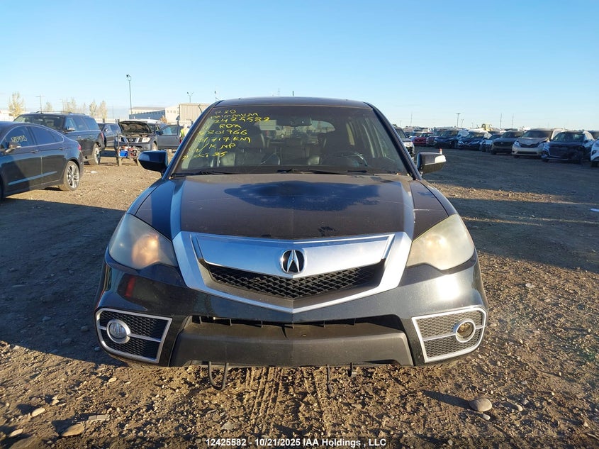 2011 Acura Rdx VIN: 5J8TB1H5XBA801966 Lot: 12425582