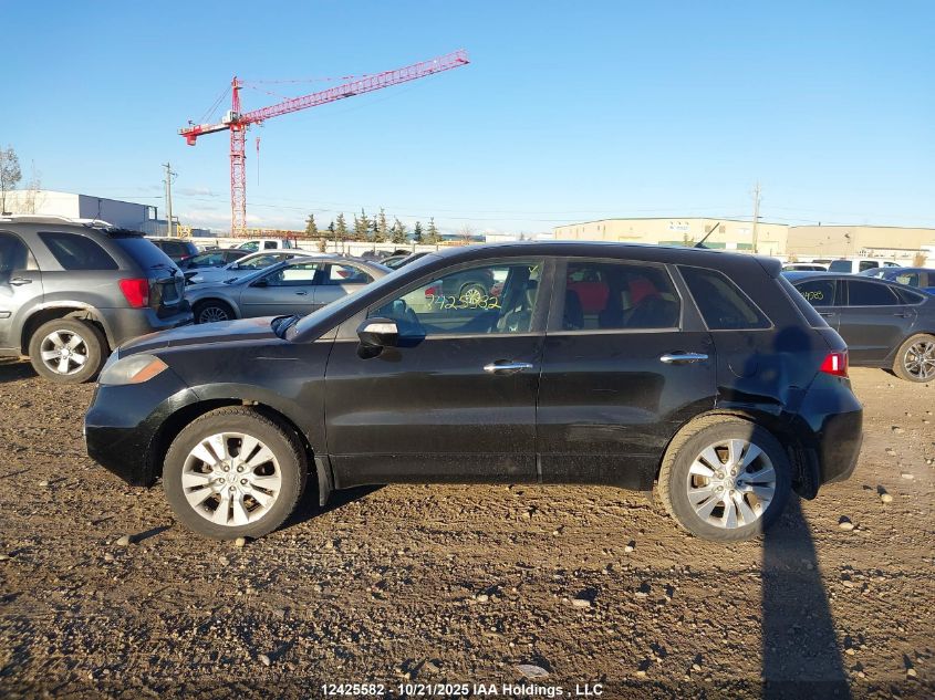 2011 Acura Rdx VIN: 5J8TB1H5XBA801966 Lot: 12425582