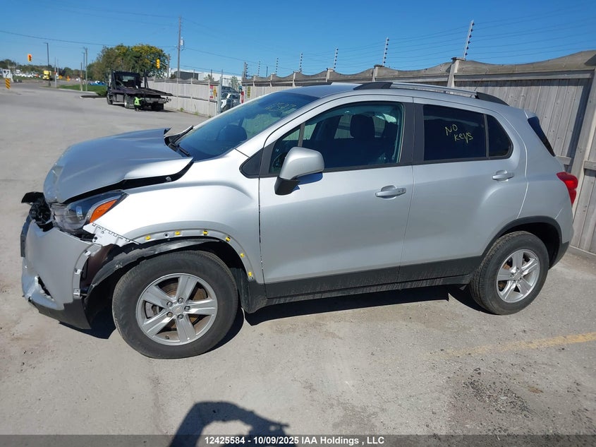 2022 Chevrolet Trax 1Lt VIN: KL7CJPSM0NB535129 Lot: 12425584