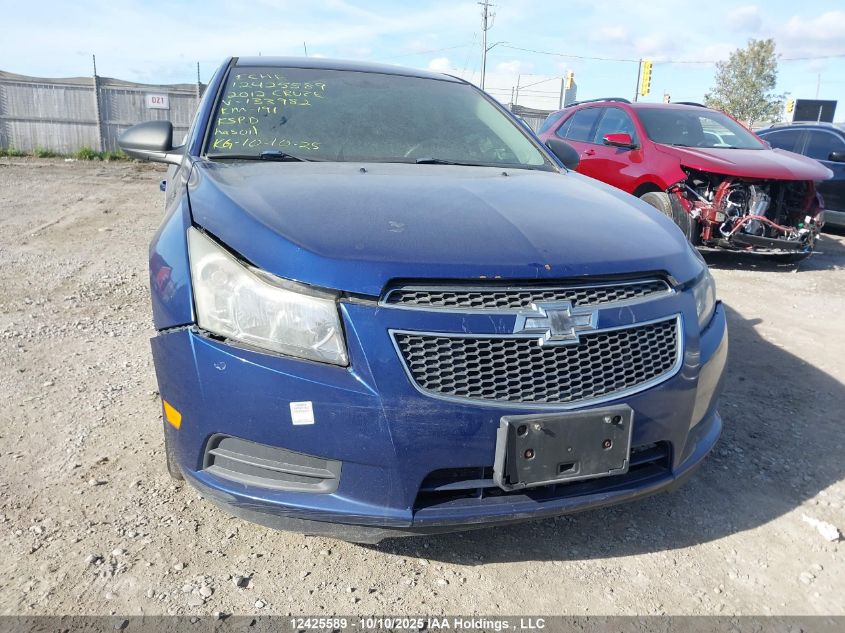2012 Chevrolet Cruze Ls VIN: 1G1PC5SH0C7133982 Lot: 12425589