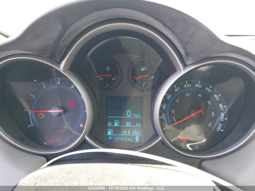 2012 Chevrolet Cruze Ls VIN: 1G1PC5SH0C7133982 Lot: 12425589