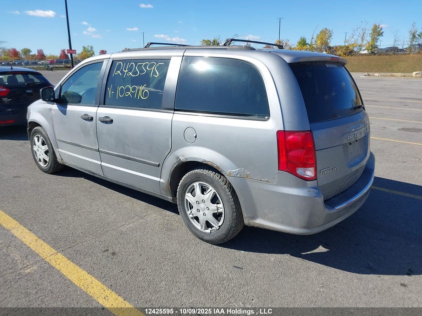 2C4RDGBG6ER102916 2014 DODGE CARAVAN photo no. 3