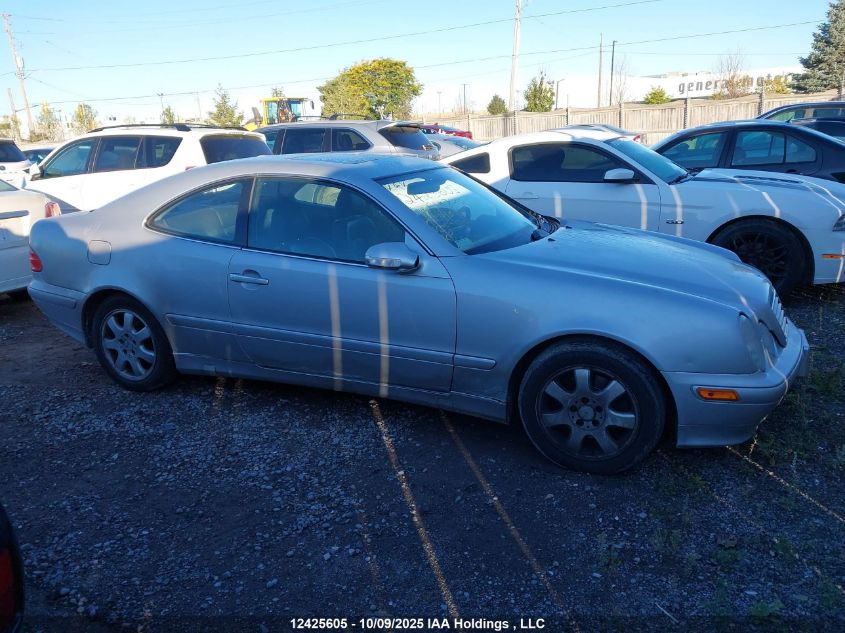 2002 Mercedes-Benz Clk 320 VIN: WDBLJ65G82F196013 Lot: 12425605