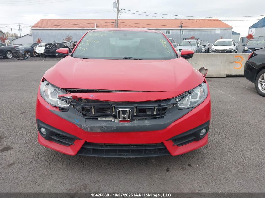 2018 Honda Civic Ex-T VIN: 2HGFC3A33JH450414 Lot: 12425638