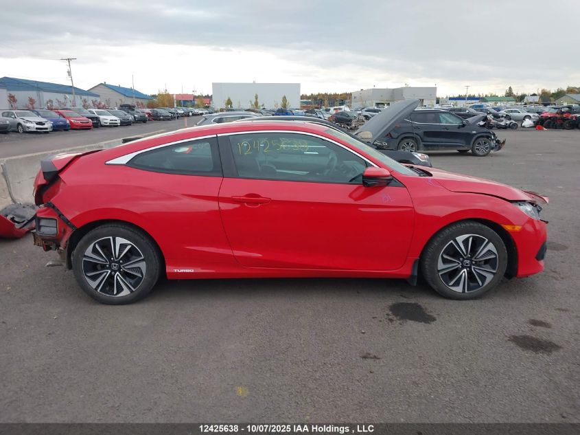 2018 Honda Civic Ex-T VIN: 2HGFC3A33JH450414 Lot: 12425638
