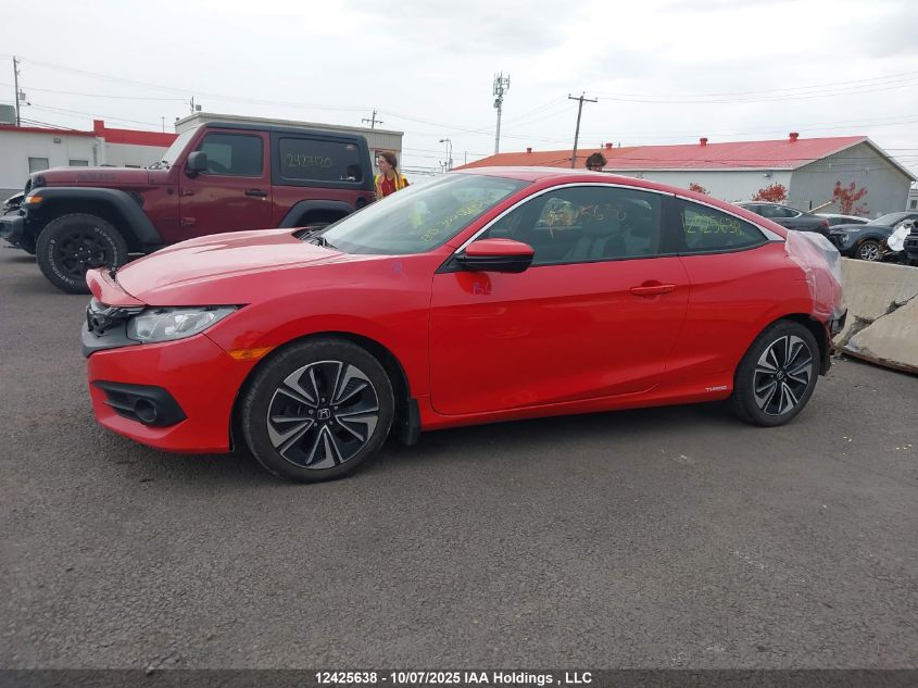 2018 Honda Civic Ex-T VIN: 2HGFC3A33JH450414 Lot: 12425638