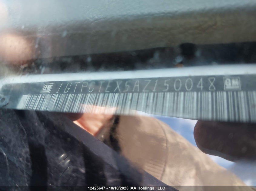 2010 GMC Sierra C1500 VIN: 1GTPCTEX5AZ150048 Lot: 12425647