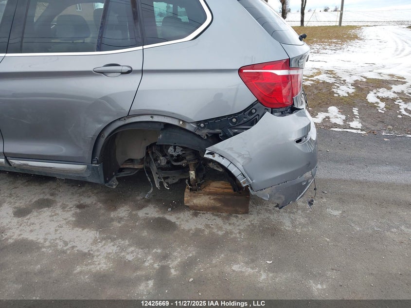 2017 BMW X3 xDrive28I VIN: 5UXWX9C54H0T13306 Lot: 12425669