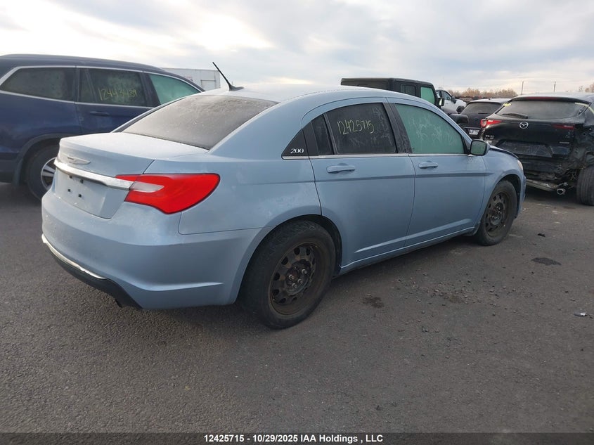 1C3CCBAB7DN623225 2013 CHRYSLER 200 photo no. 4