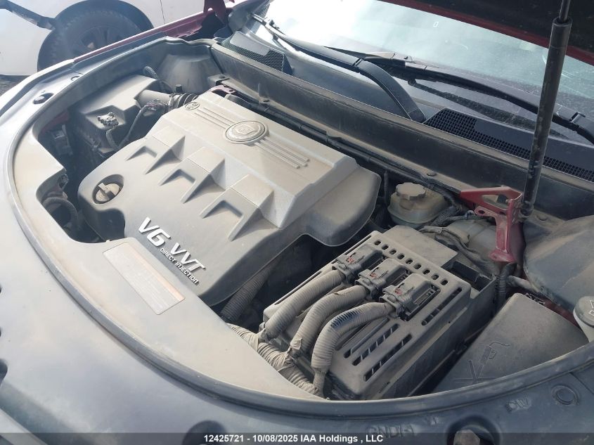 2010 Cadillac Srx Premium Collection VIN: 3GYFNFEYXAS552204 Lot: 12425721