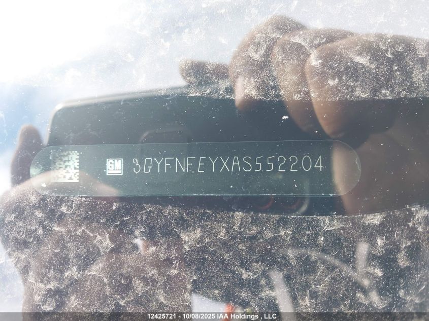 2010 Cadillac Srx Premium Collection VIN: 3GYFNFEYXAS552204 Lot: 12425721