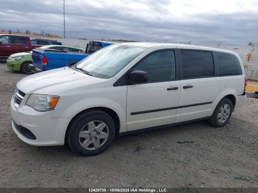 2013 Dodge Grand Caravan Se VIN: 2C4RDGBG9DR533216 Lot: 12425735