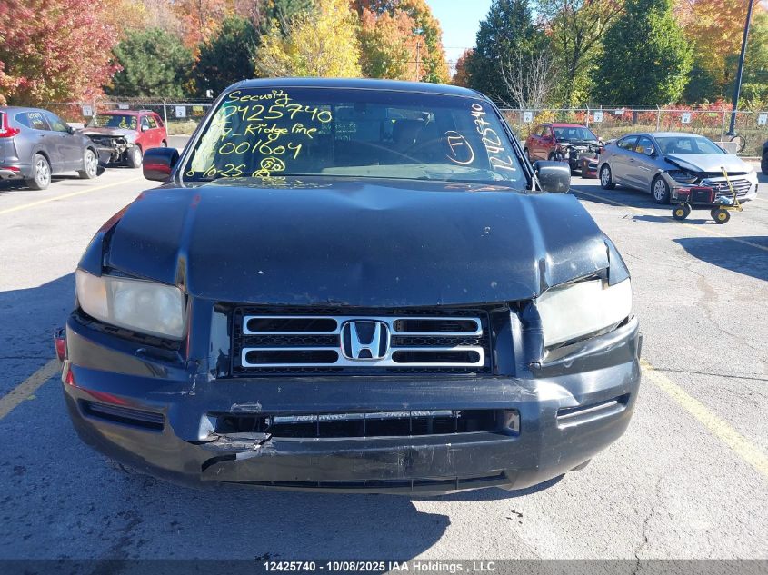 2007 Honda Ridgeline Ex-L VIN: 2HJYK16537H001604 Lot: 12425740
