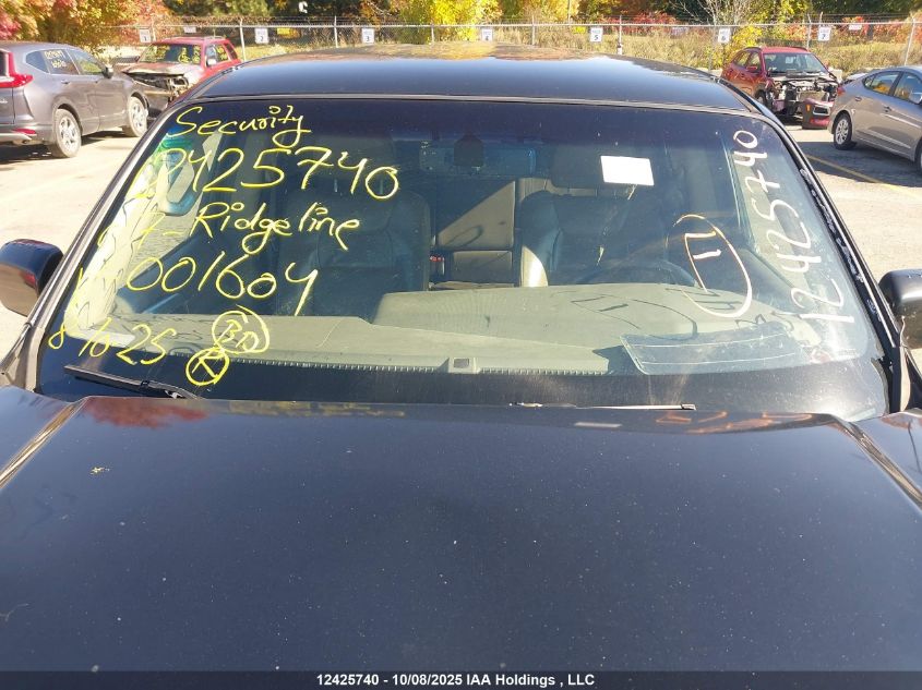 2007 Honda Ridgeline Ex-L VIN: 2HJYK16537H001604 Lot: 12425740