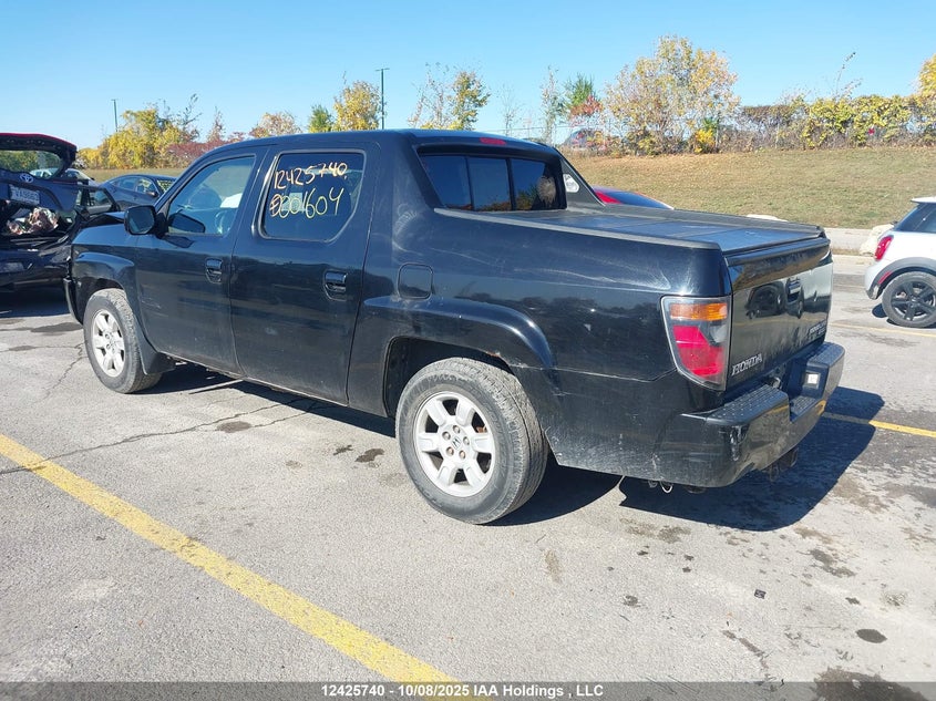 2HJYK16537H001604 2007 HONDA RIDGELINE photo no. 3