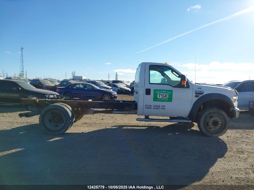 2008 Ford F450 Super Duty VIN: 1FDXF46R88EA14393 Lot: 12425779