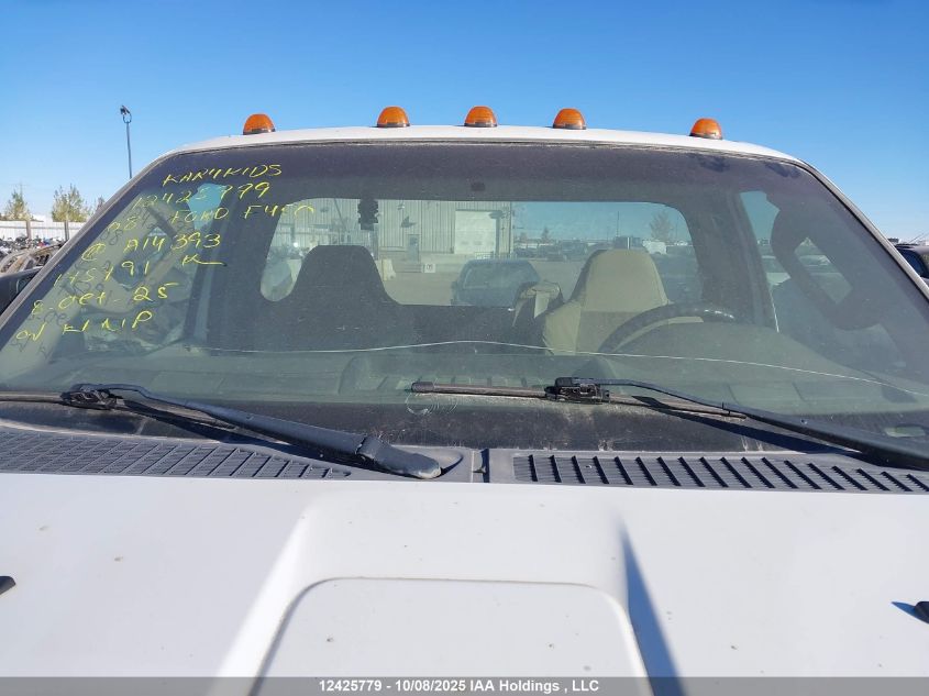 2008 Ford F450 Super Duty VIN: 1FDXF46R88EA14393 Lot: 12425779