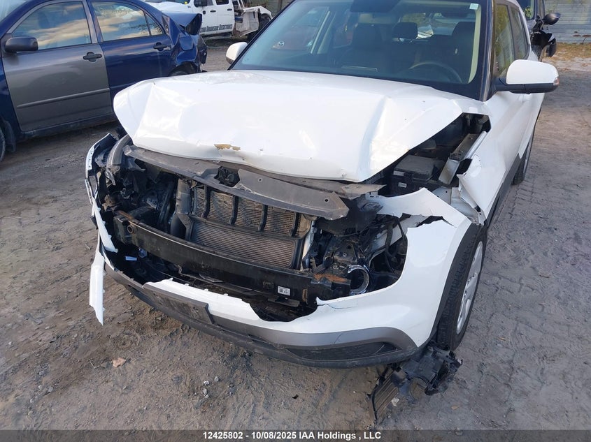 2021 Hyundai Venue Se VIN: KMHRB8A3XMU070186 Lot: 12425802