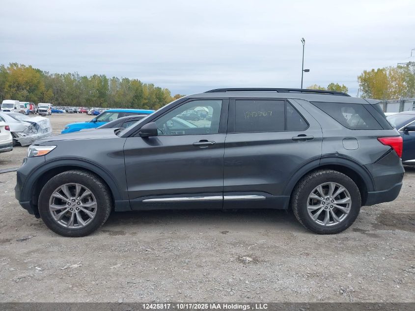 2020 Ford Explorer Xlt VIN: 1FMSK8DH0LGA73653 Lot: 12425817