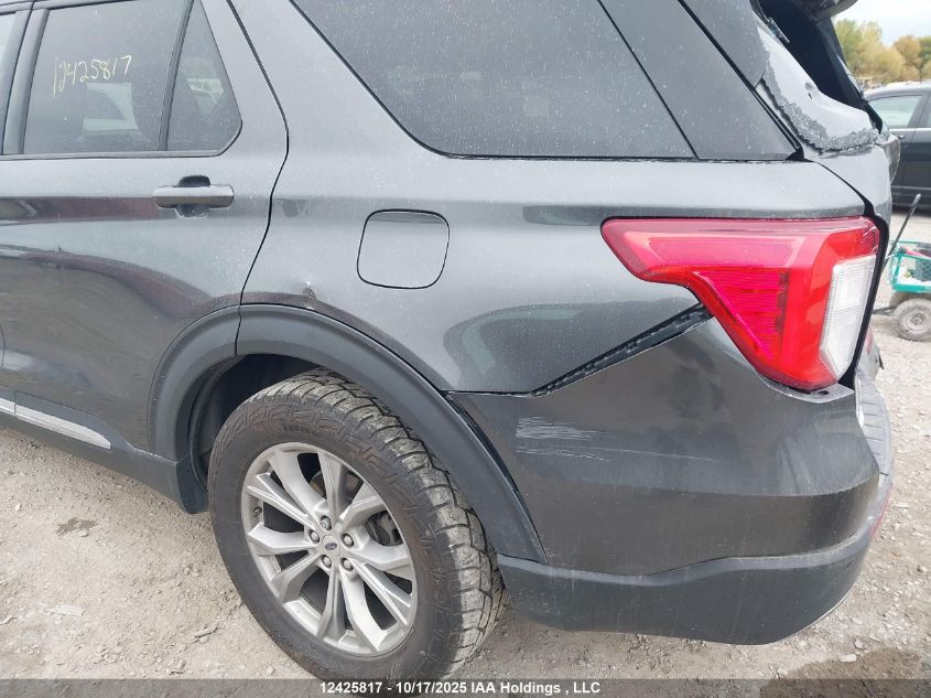 2020 Ford Explorer Xlt VIN: 1FMSK8DH0LGA73653 Lot: 12425817