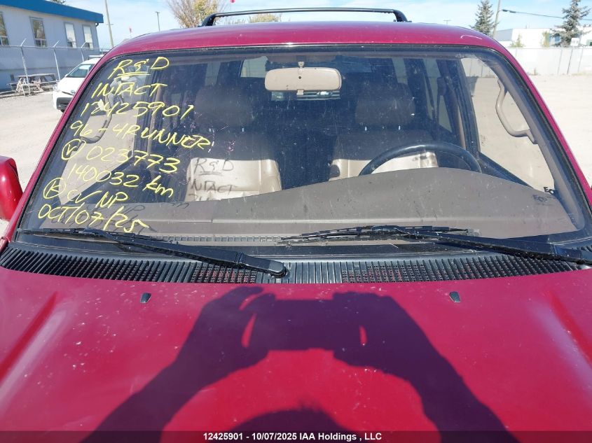 1996 Toyota 4Runner Limited VIN: JT3HN87R3T0023773 Lot: 12425901