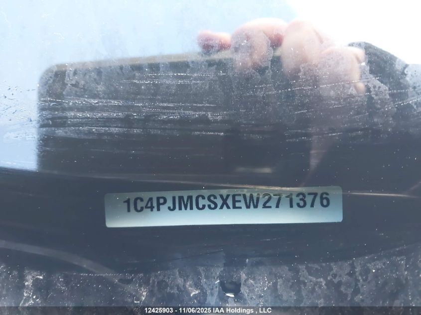 2014 Jeep Cherokee North VIN: 1C4PJMCSXEW271376 Lot: 12425903